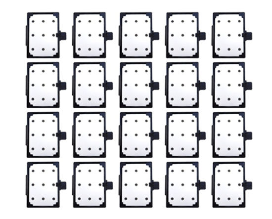 VJ-426UF Spitting Box Sponge Kit with Frame (20 pcs) - VJ1608-FB-SO20