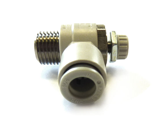QS Series Valve Adj. Flow Ctrl Meter Out - P4815-A