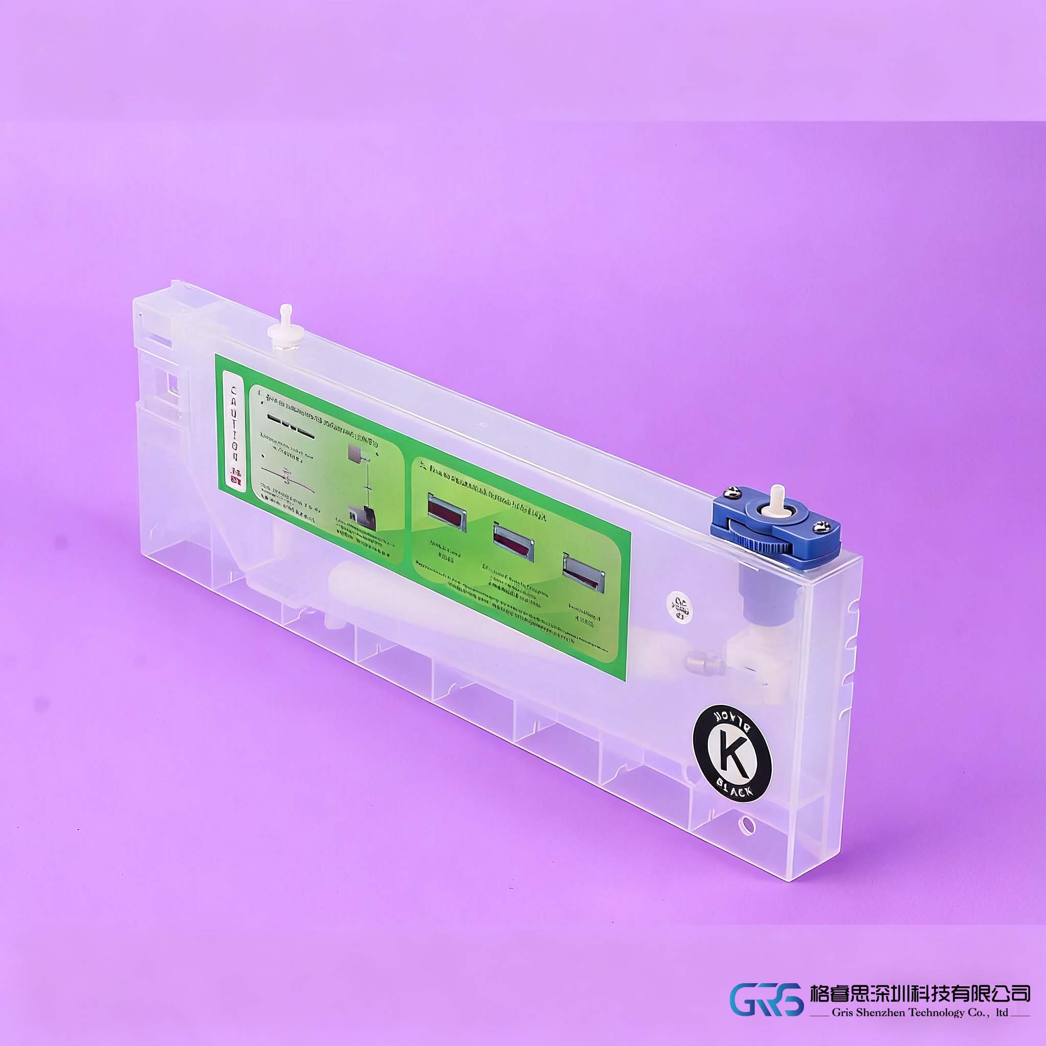 220 ml Inkjet Ink Cartridge with Float + 1 Ink Outlets