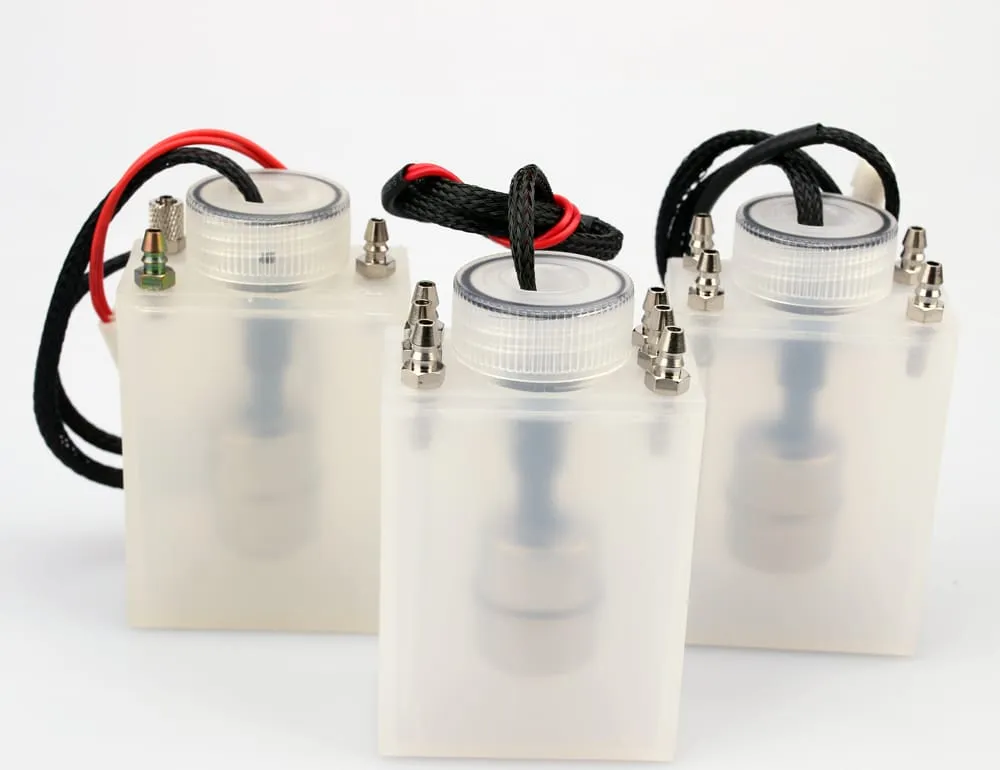 Safety Tank Sub Tank Air Tank with Sensor 4 Holes 90ml for Konica Printer