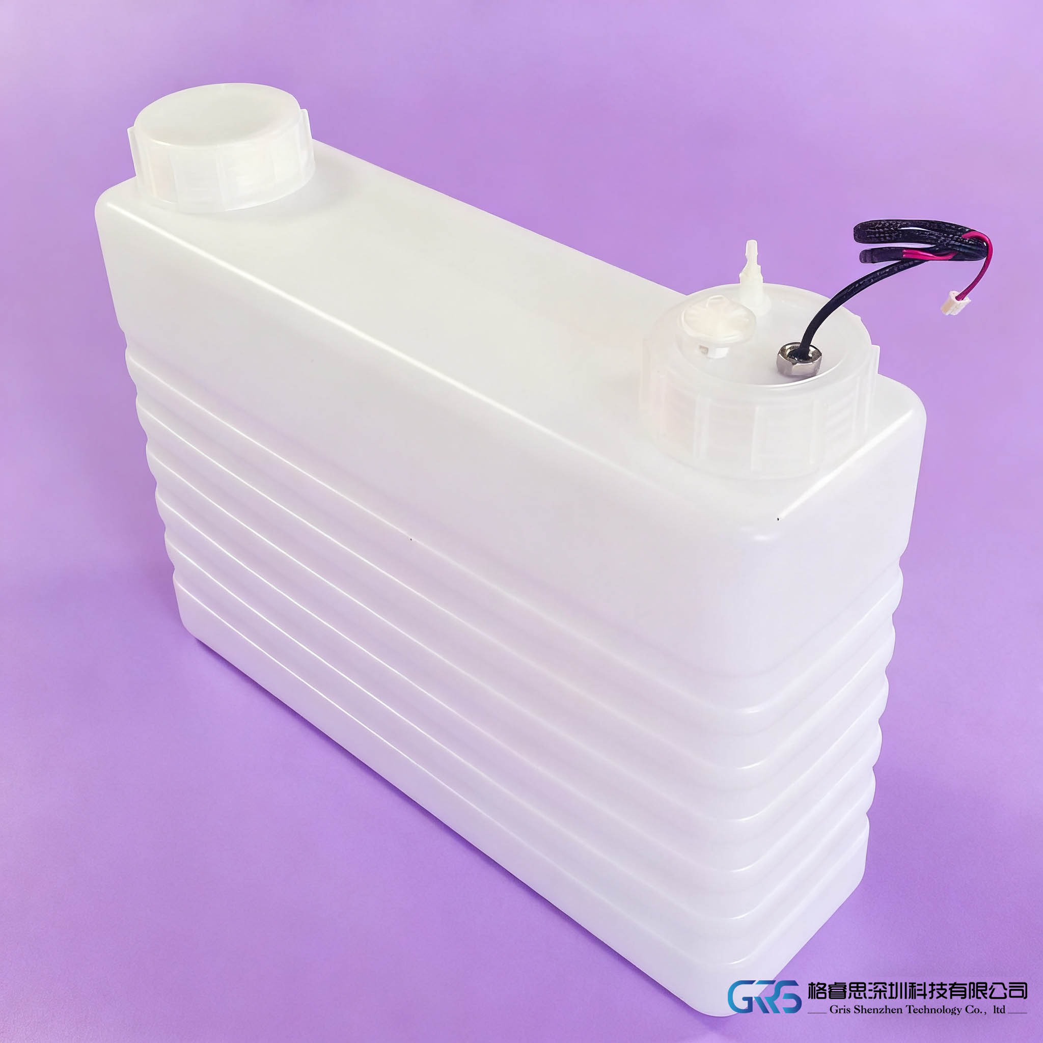 Inkjet Printer 10L White Sub Tank with Float / Filter / Single Plastic Tube