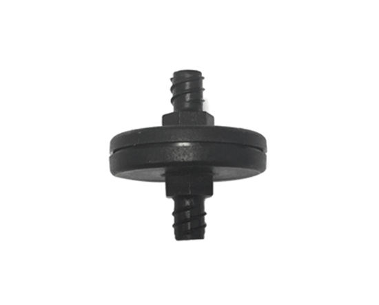 DIGIBASE Disc Filter Black 10 micron Luer - 8111-33-0010B-23