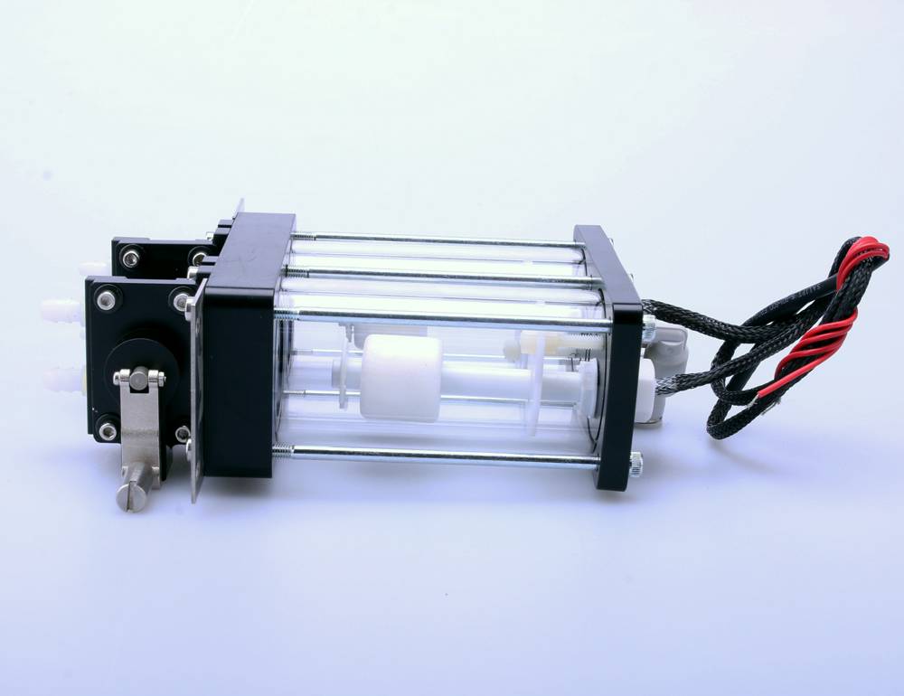 Double Glass Sub Tank 90mm POM Sub Tank with Circulation Double Valve